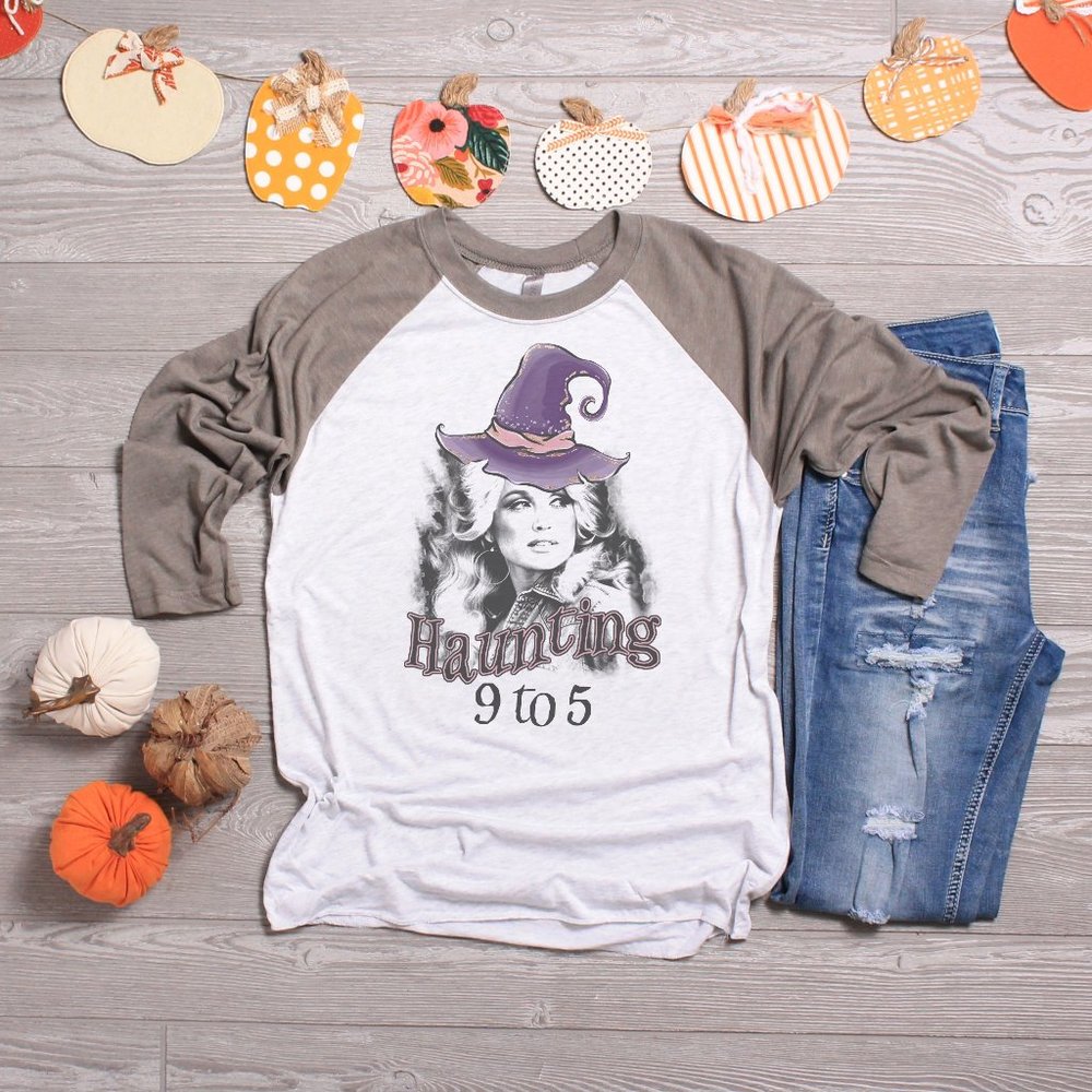 Haunting 9 to 5 Dolly Parton Halloween Shirt